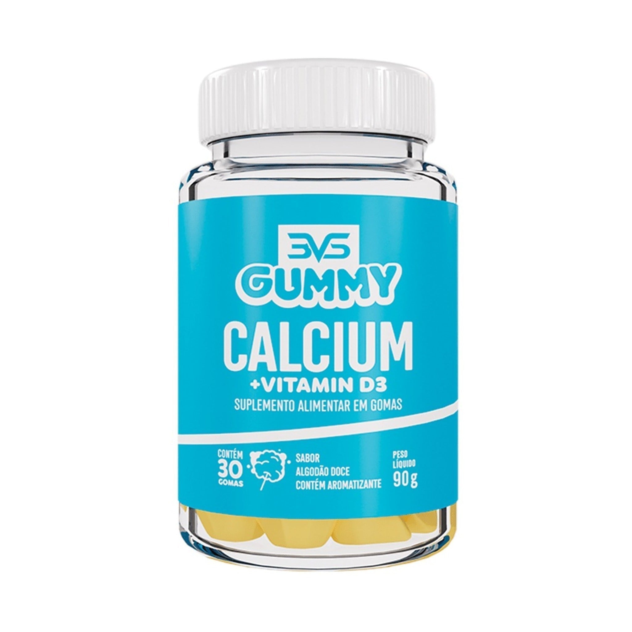 Cálcio + Vitamina D3 30 Gomas