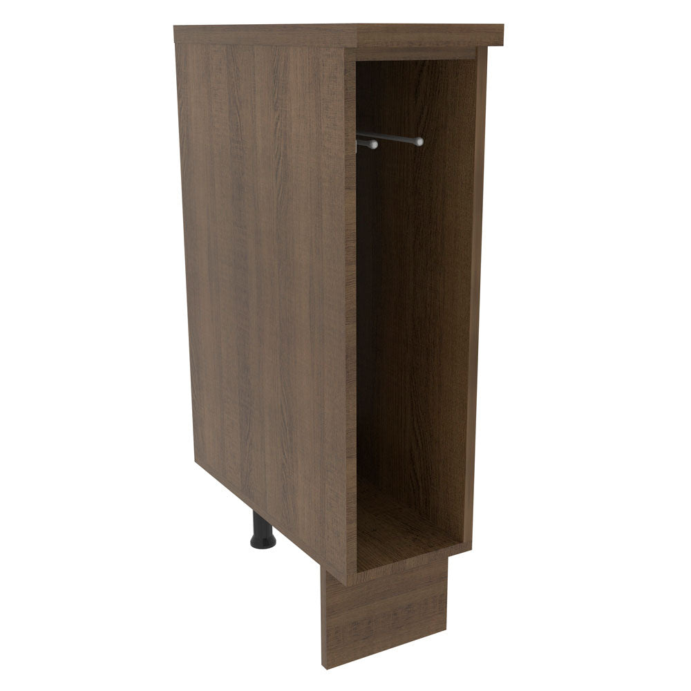 Balcão Porta-Pano 20 cm (Com Tampo) para Cozinhas Madesa Rustic