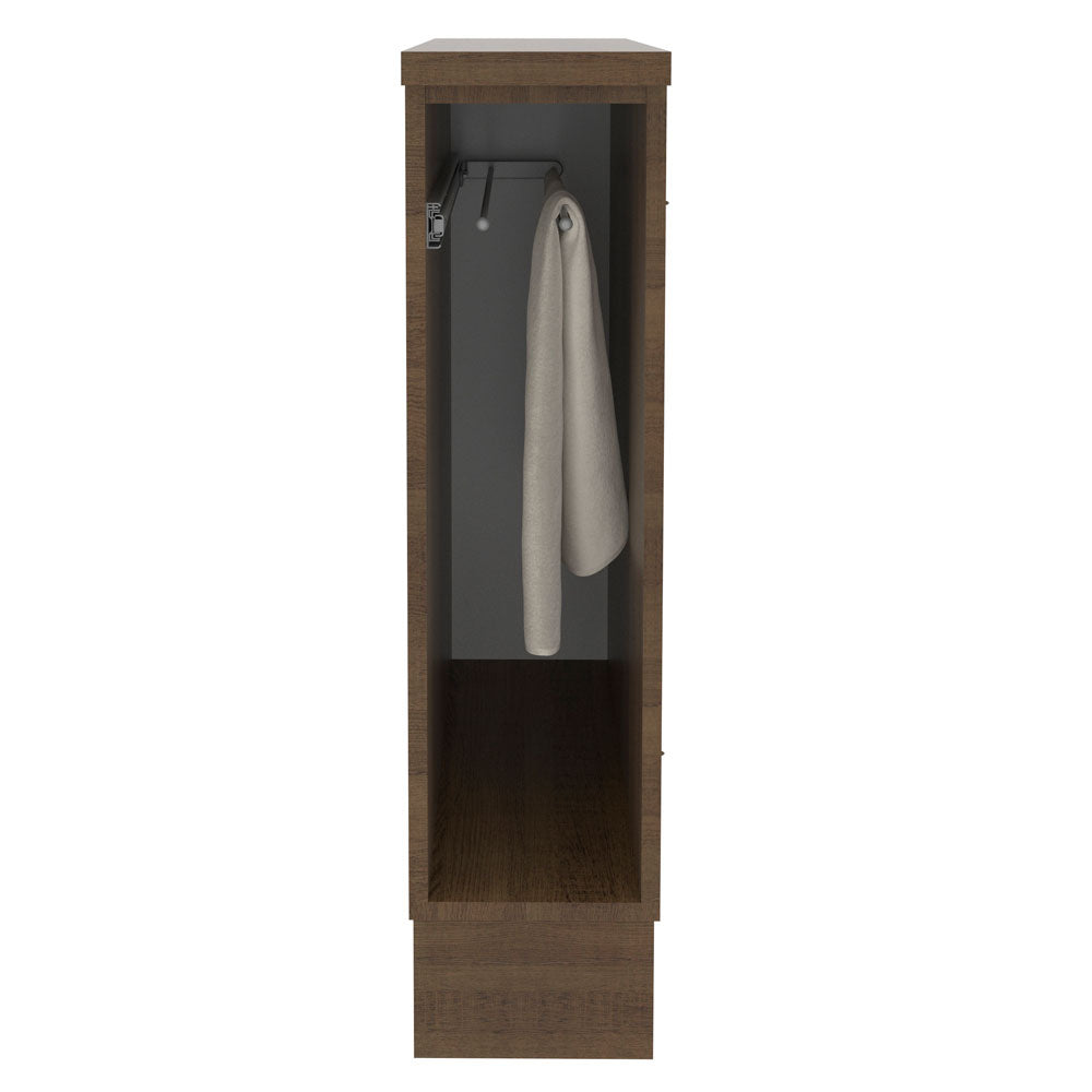 Balcão Porta-Pano 20 cm (Com Tampo) para Cozinhas Madesa Rustic