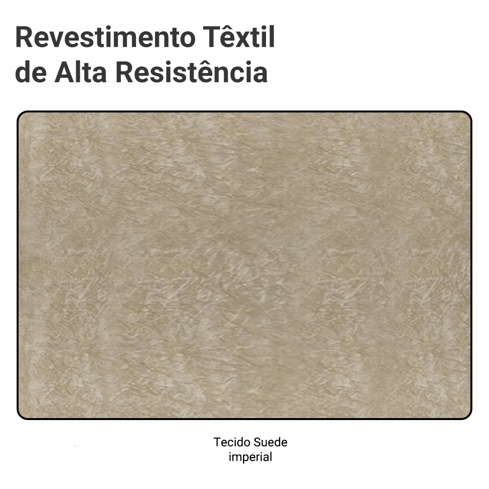 Cabeceira Estofada Modular Kit 9 Peças para Camas até Casal/Queen Imperial Madesa