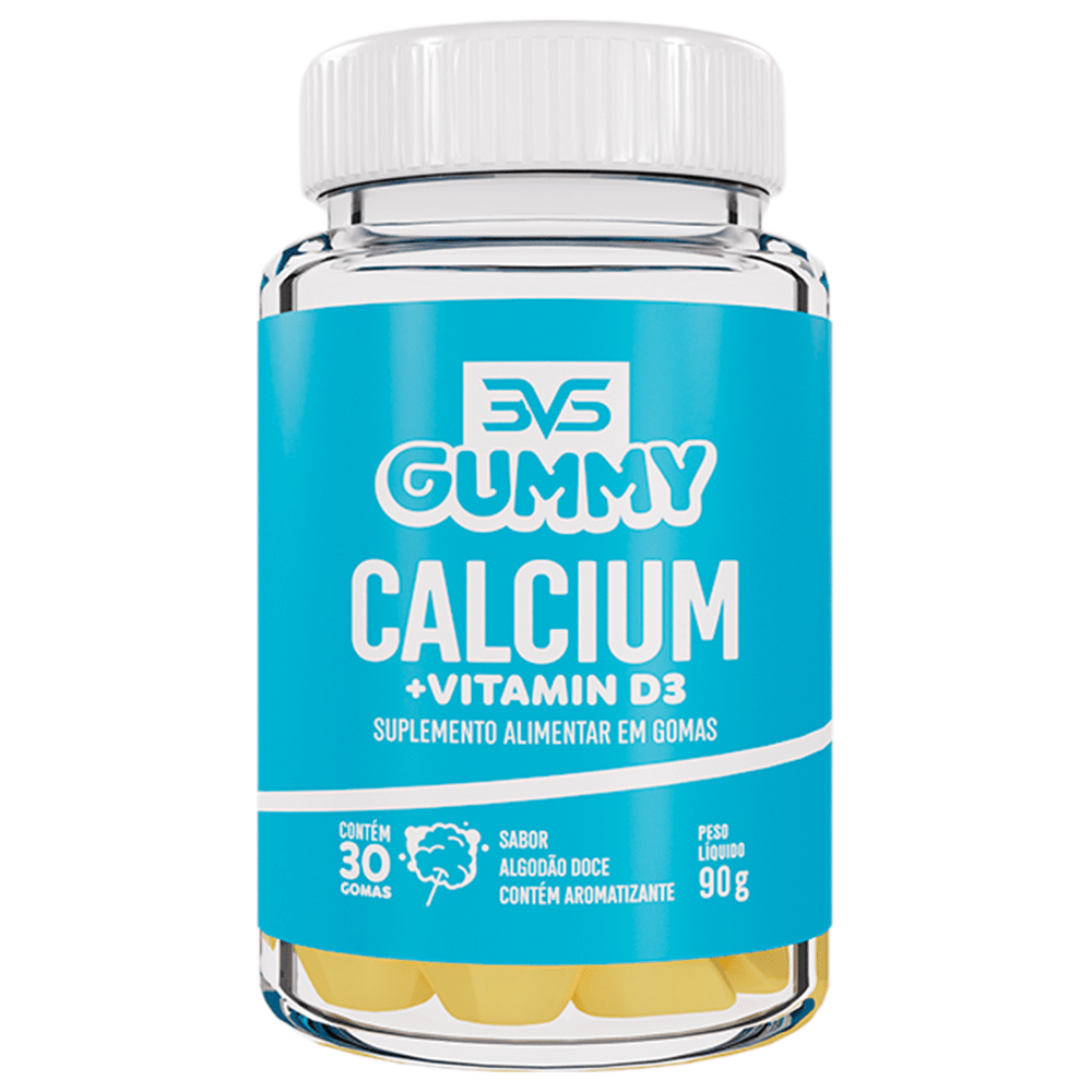 Cálcio + Vitamina D3 30 Gomas
