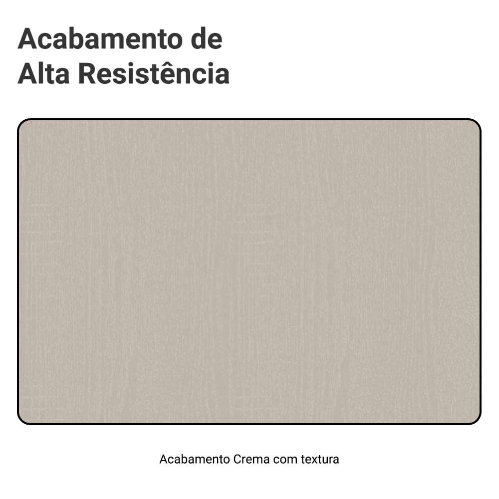 Armário de Cozinha Compacta 180 cm Suspenso Crema Nice Madesa 04