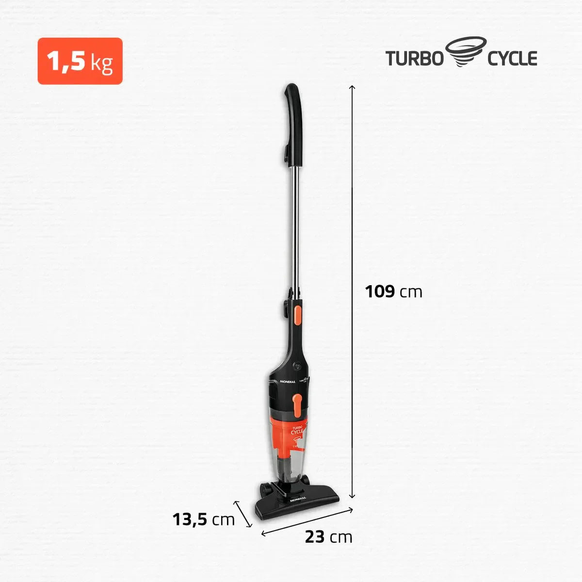 Aspirador de Pó Mondial Turbo Cycle AP-35
