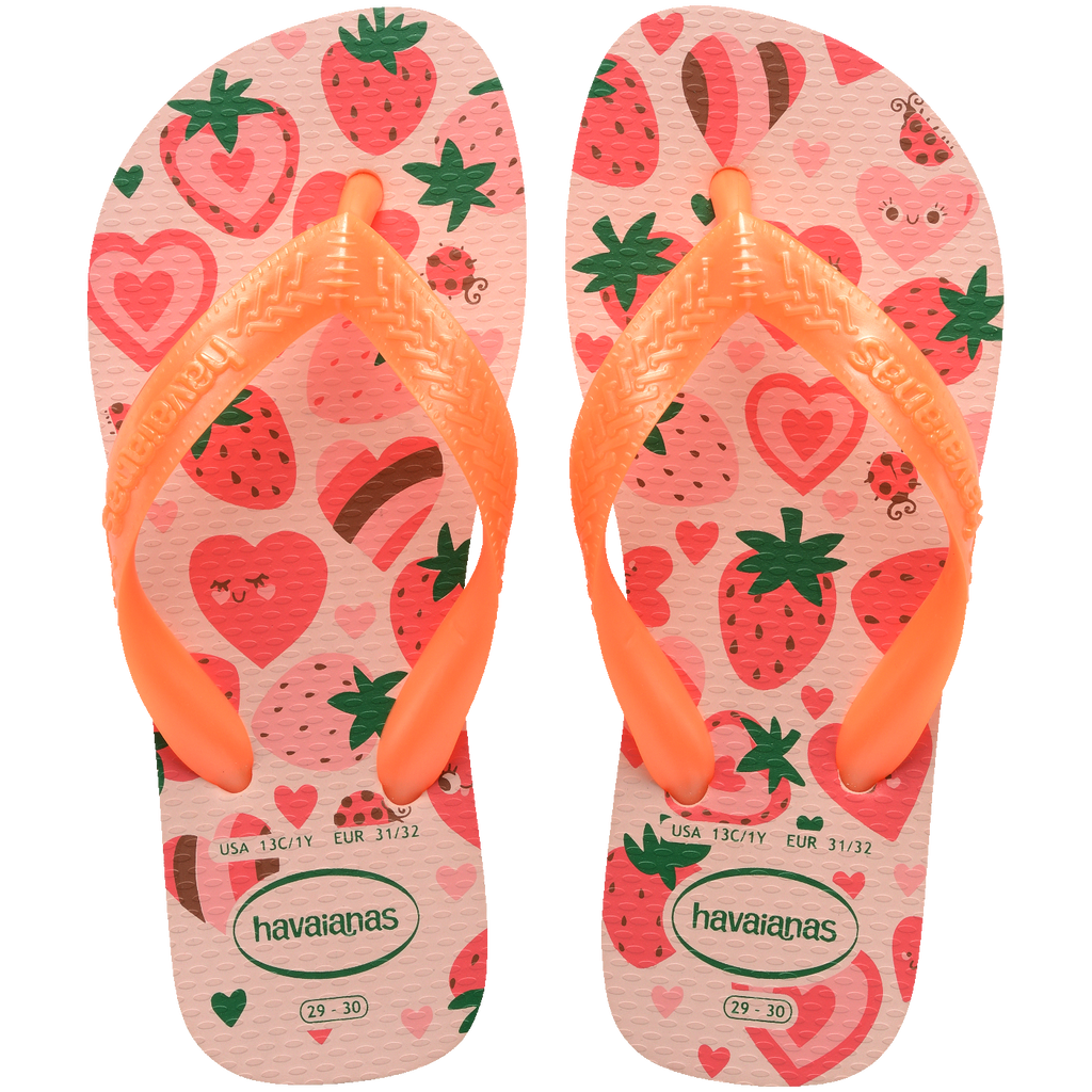 Chinelo Havaianas Infantil Flores