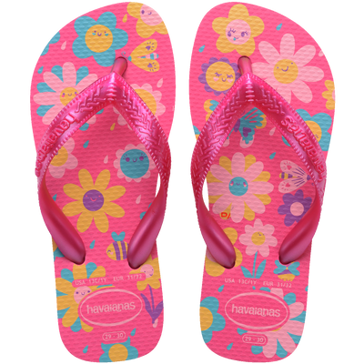 Chinelo Havaianas Infantil Flores