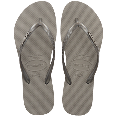 Chinelo Havaianas Slim Logo Metallic