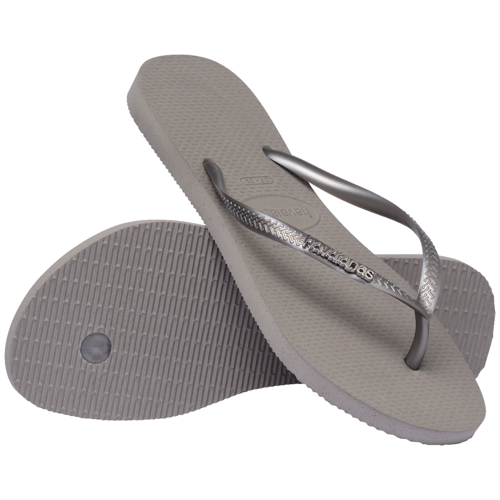 Chinelo Havaianas Slim Logo Metallic