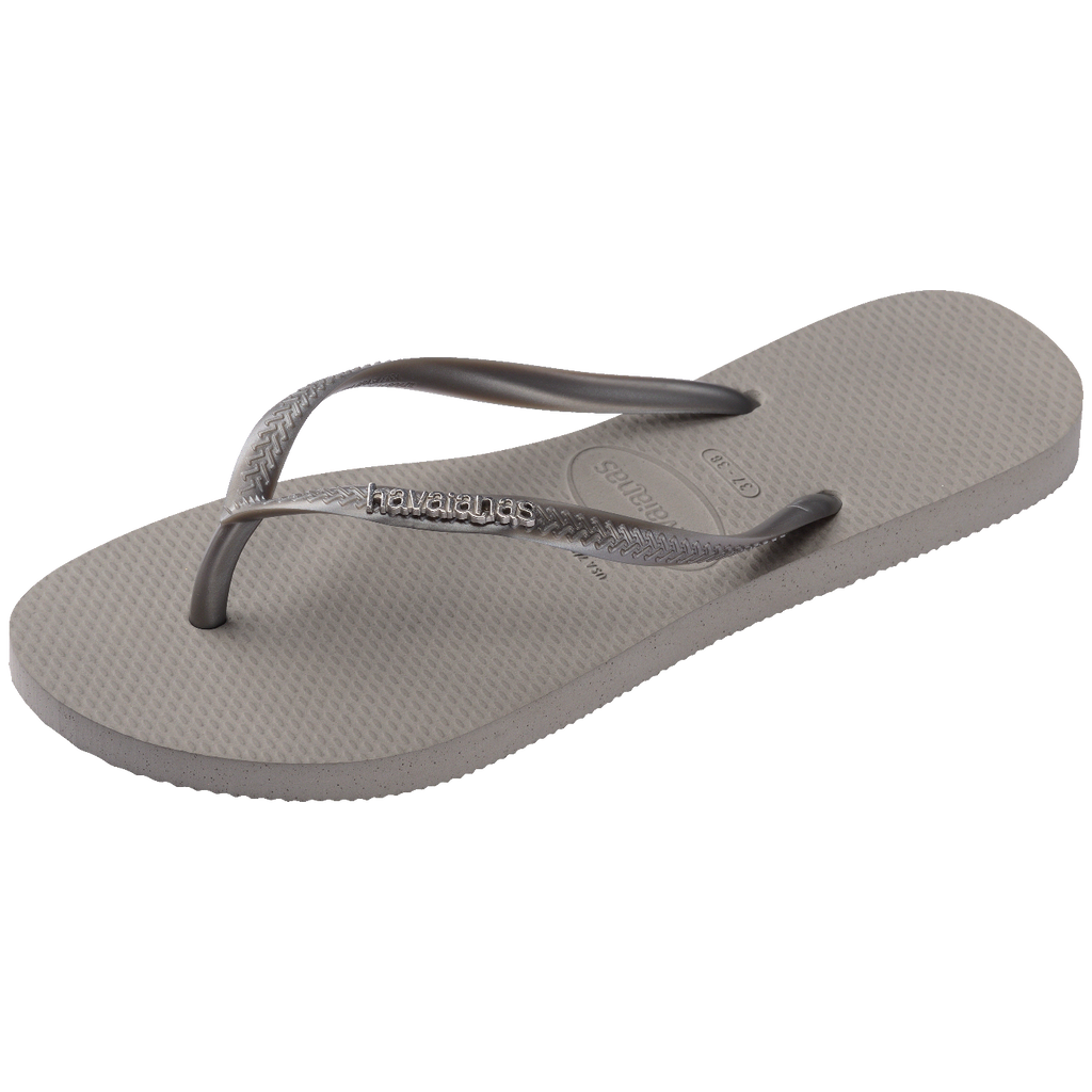 Chinelo Havaianas Slim Logo Metallic