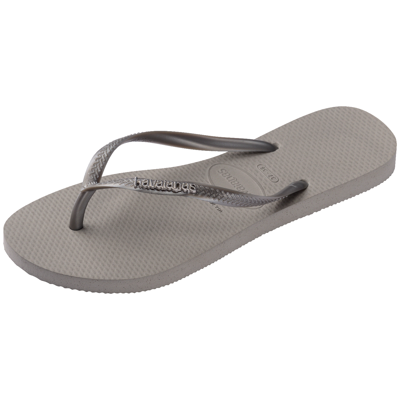 Chinelo Havaianas Slim Logo Metallic
