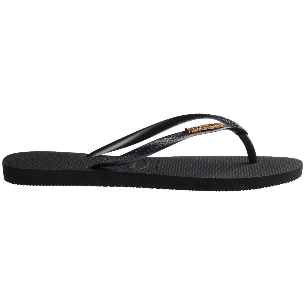 Chinelo Havaianas Slim Logo Metallic