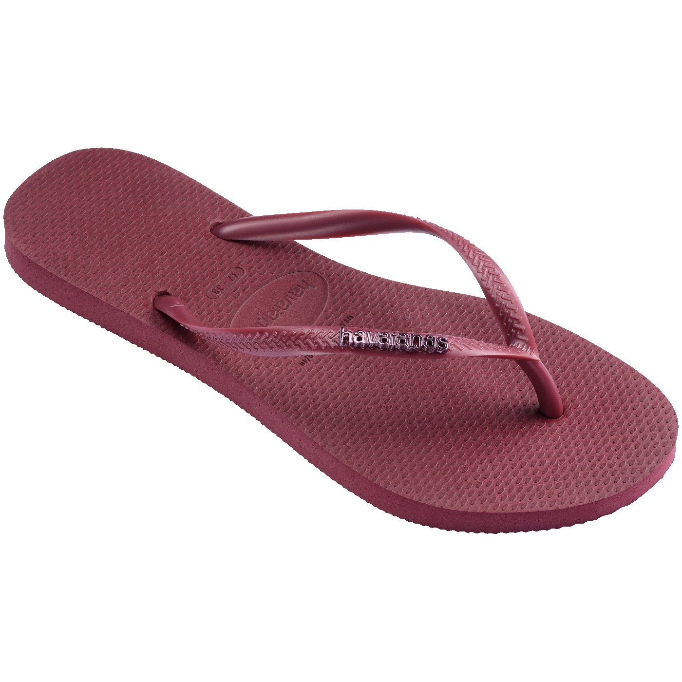 Chinelo Havaianas Slim Logo Metallic
