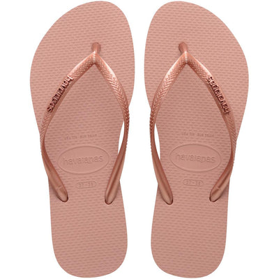 Chinelo Havaianas Slim Logo Metallic