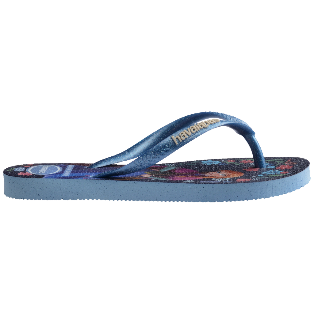 Chinelo Havaianas Infantil Slim Princesas Frozen