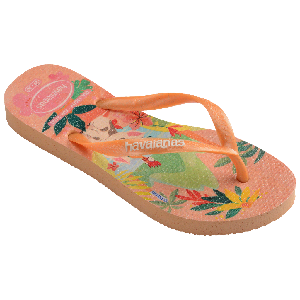 Chinelo Havaianas Infantil Slim Princesas Moana
