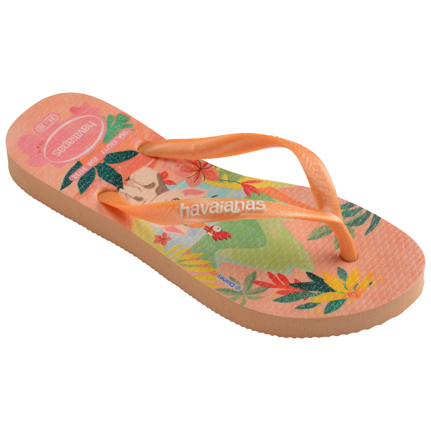 Chinelo Havaianas Infantil Slim Princesas Moana