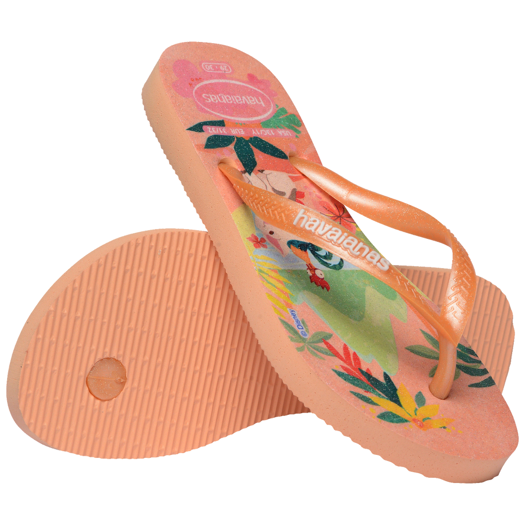 Chinelo Havaianas Infantil Slim Princesas Moana