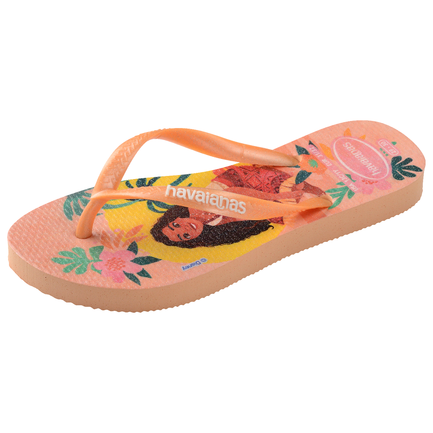 Chinelo Havaianas Infantil Slim Princesas Moana