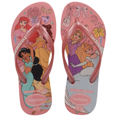 Chinelo Havaianas Infantil Slim Princesas