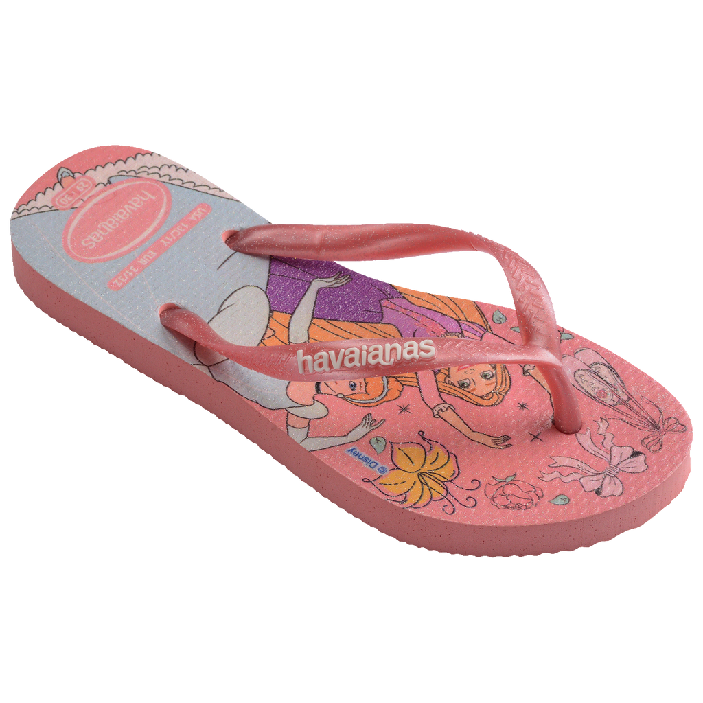 Chinelo Havaianas Infantil Slim Princesas