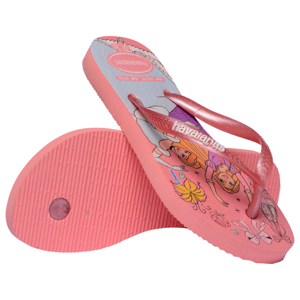 Chinelo Havaianas Infantil Slim Princesas