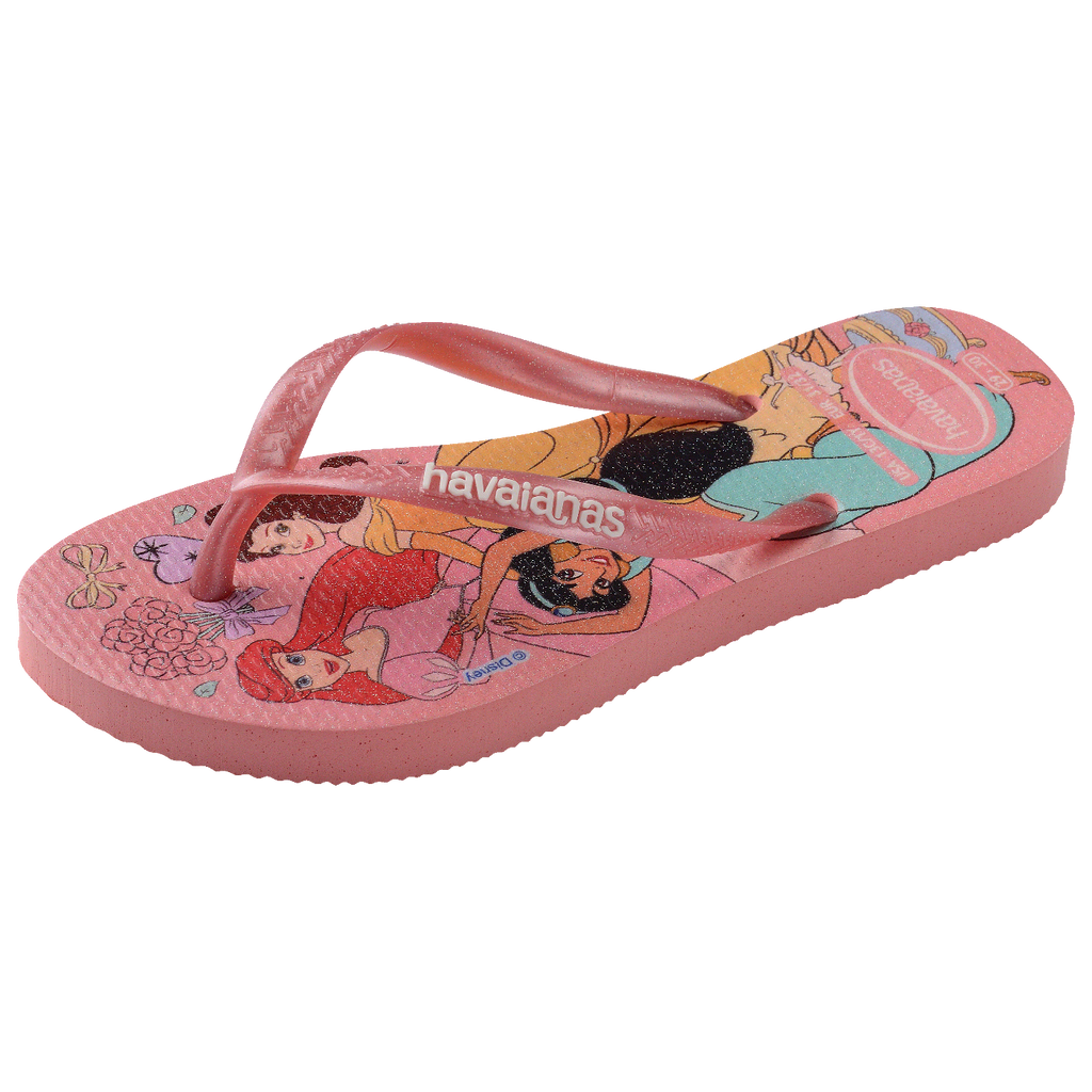 Chinelo Havaianas Infantil Slim Princesas
