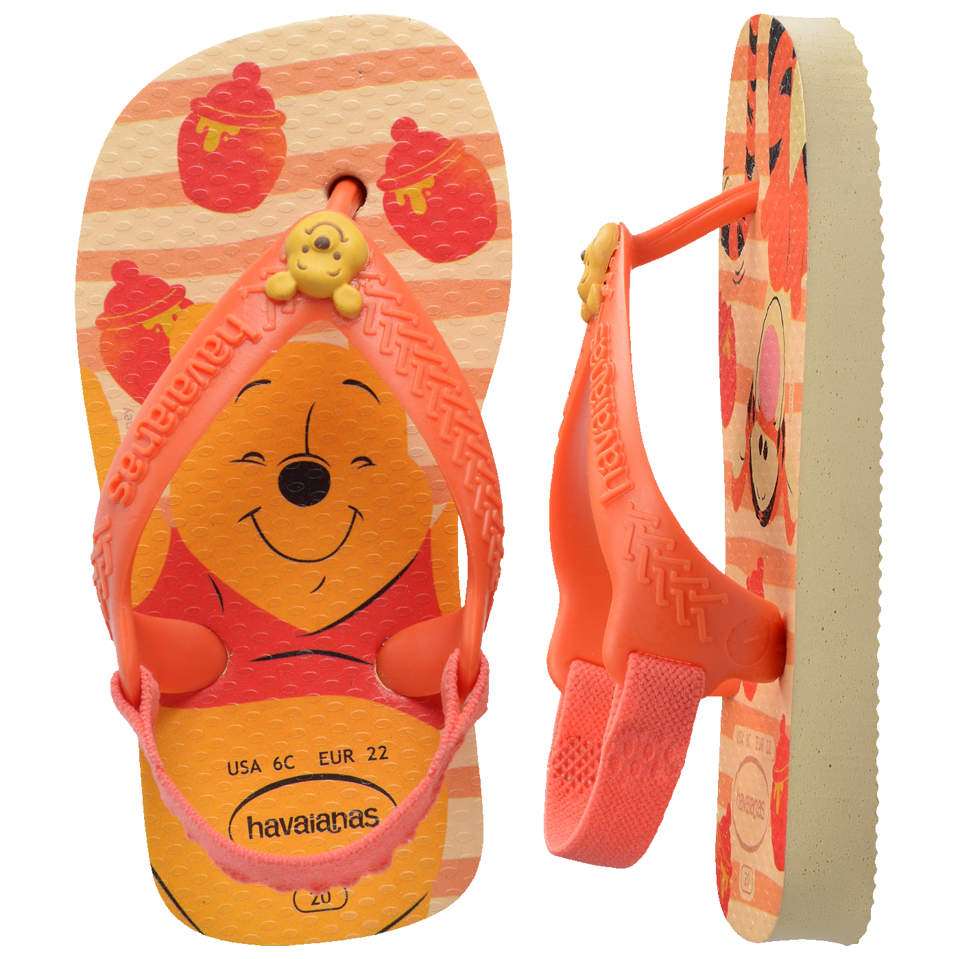 Chinelo Havaianas Baby Disney Classicos Ursinho Pooh