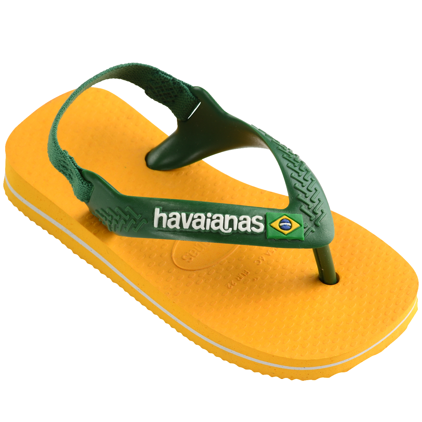 Chinelo Havaianas Baby Brasil Logo