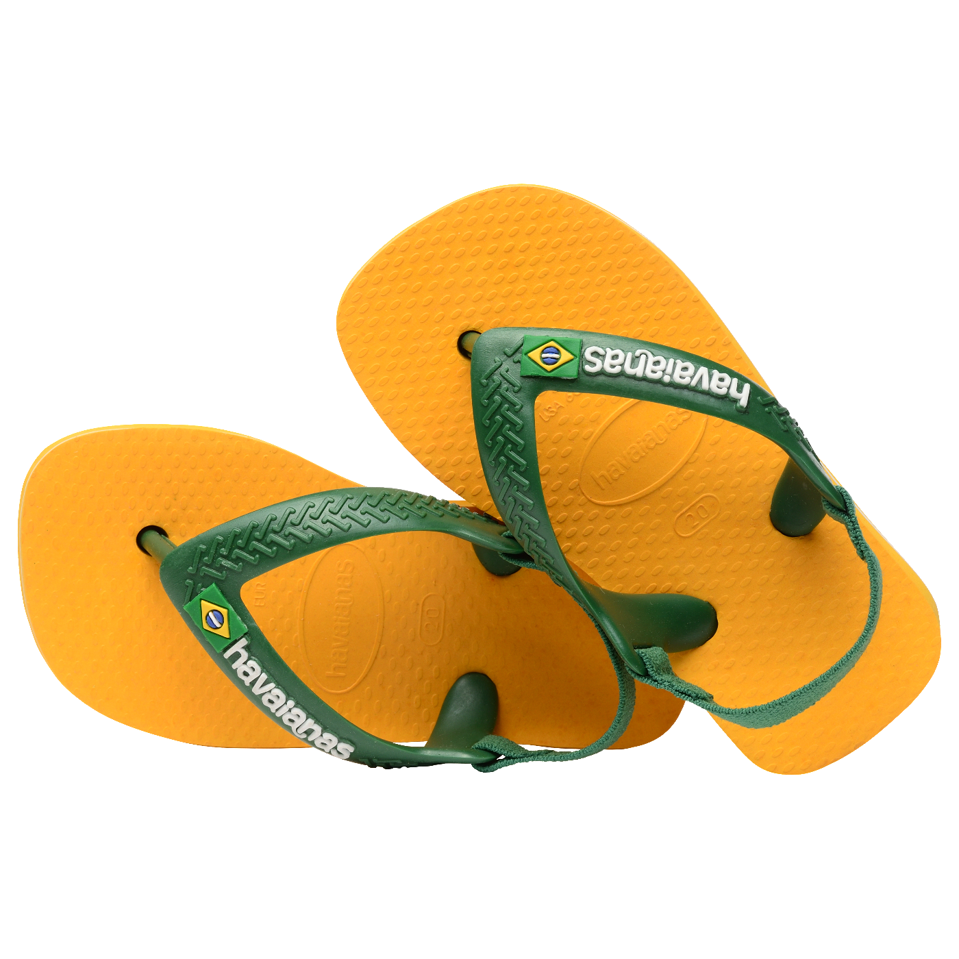 Chinelo Havaianas Baby Brasil Logo