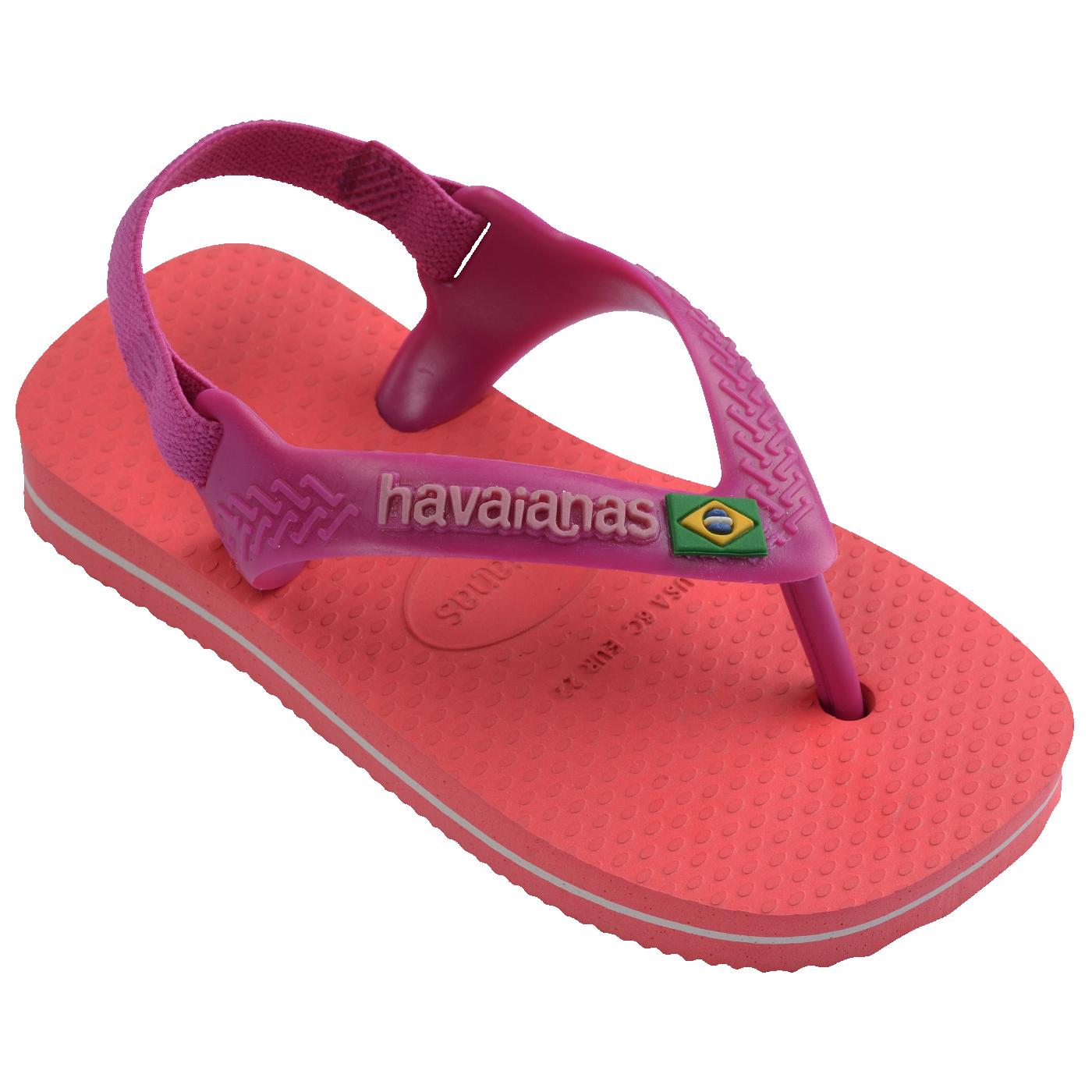 Chinelo Havaianas Baby Brasil Logo