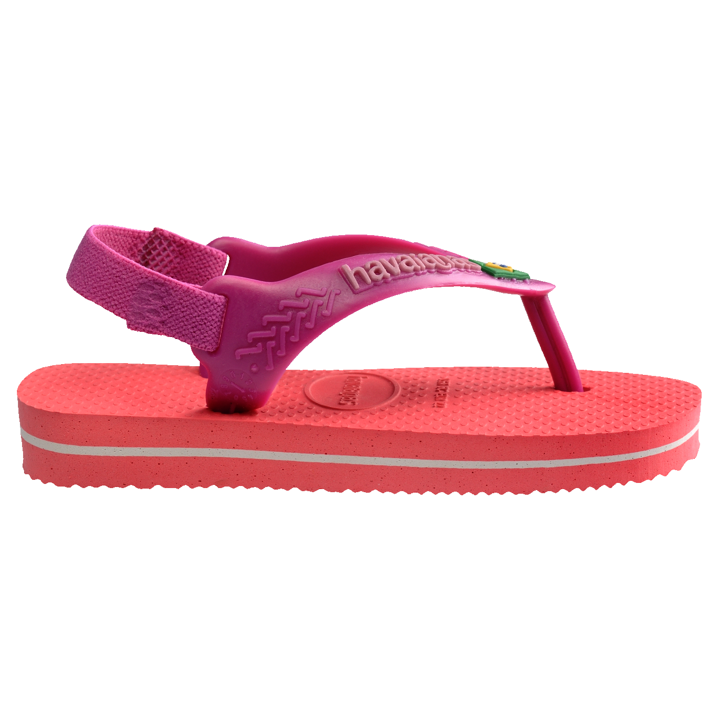 Chinelo Havaianas Baby Brasil Logo