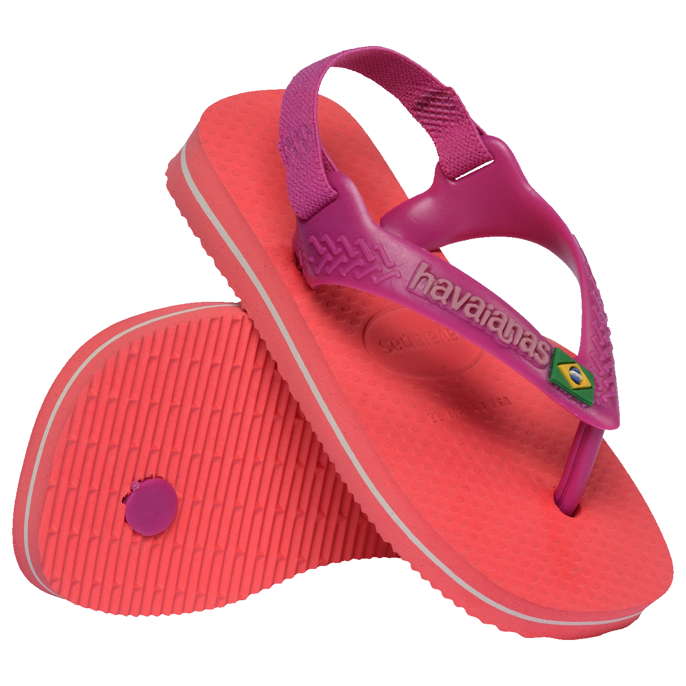 Chinelo Havaianas Baby Brasil Logo