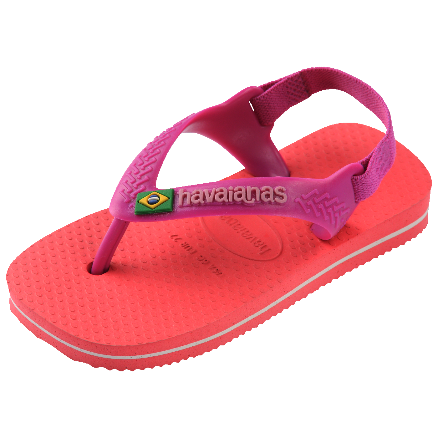 Chinelo Havaianas Baby Brasil Logo