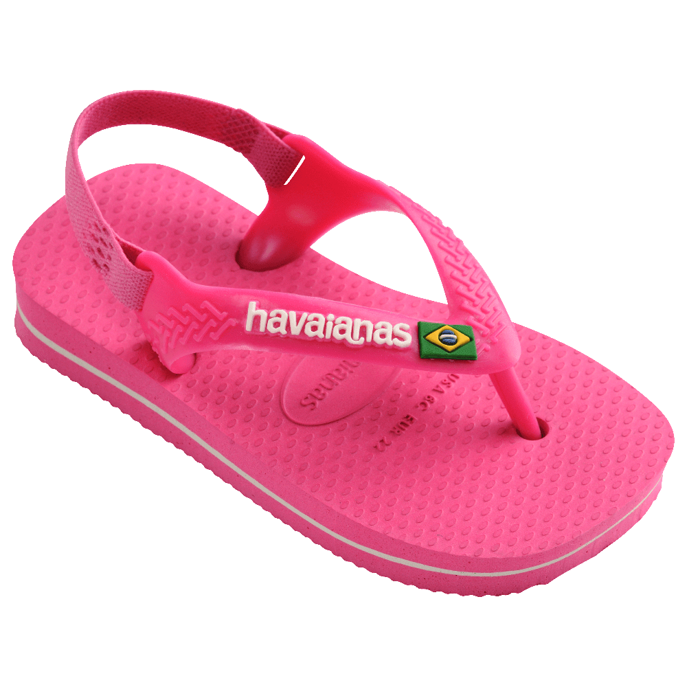 Chinelo Havaianas Baby Brasil Logo