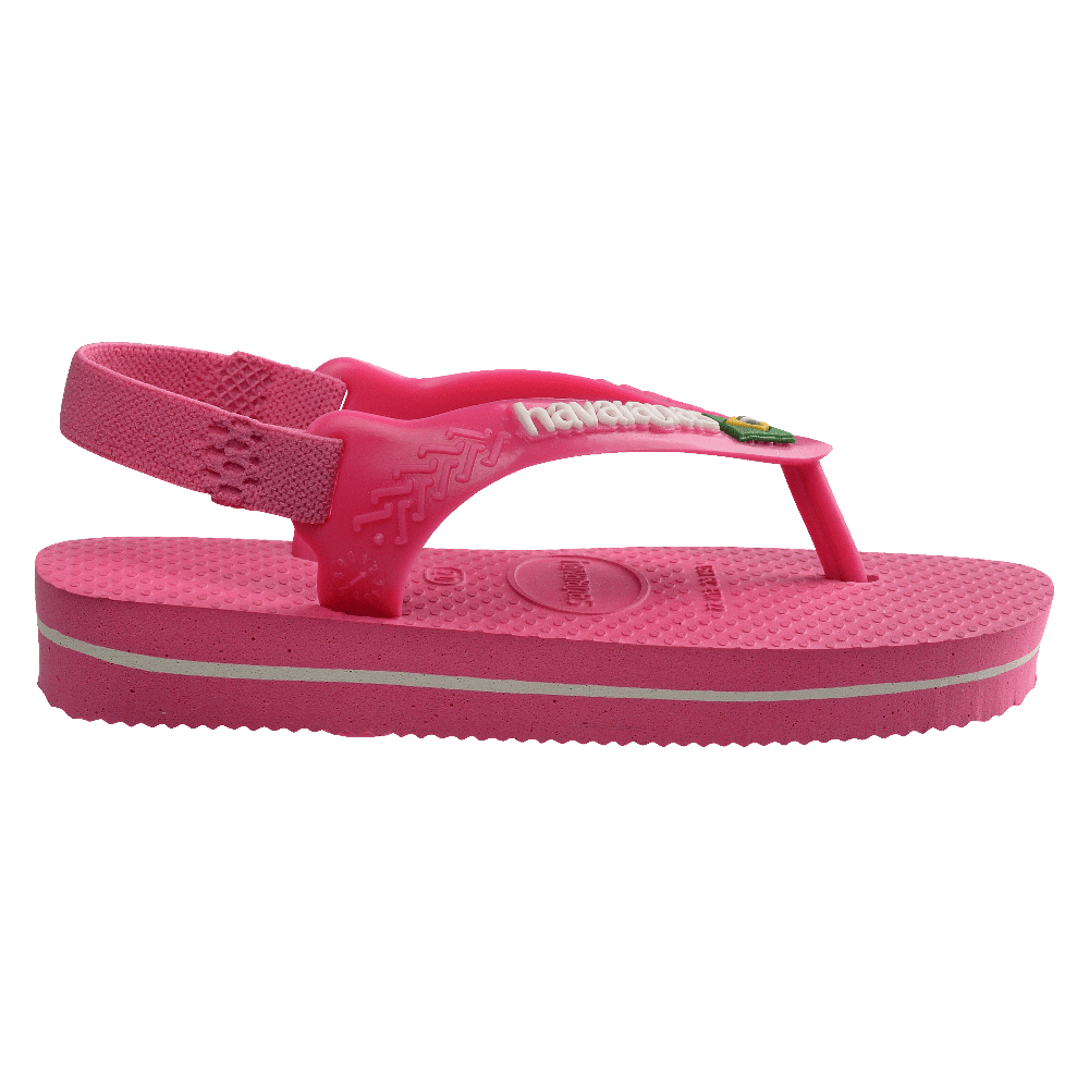 Chinelo Havaianas Baby Brasil Logo