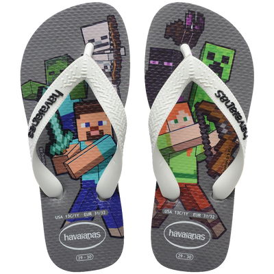 Chinelo Havaianas Infantil Minecraft