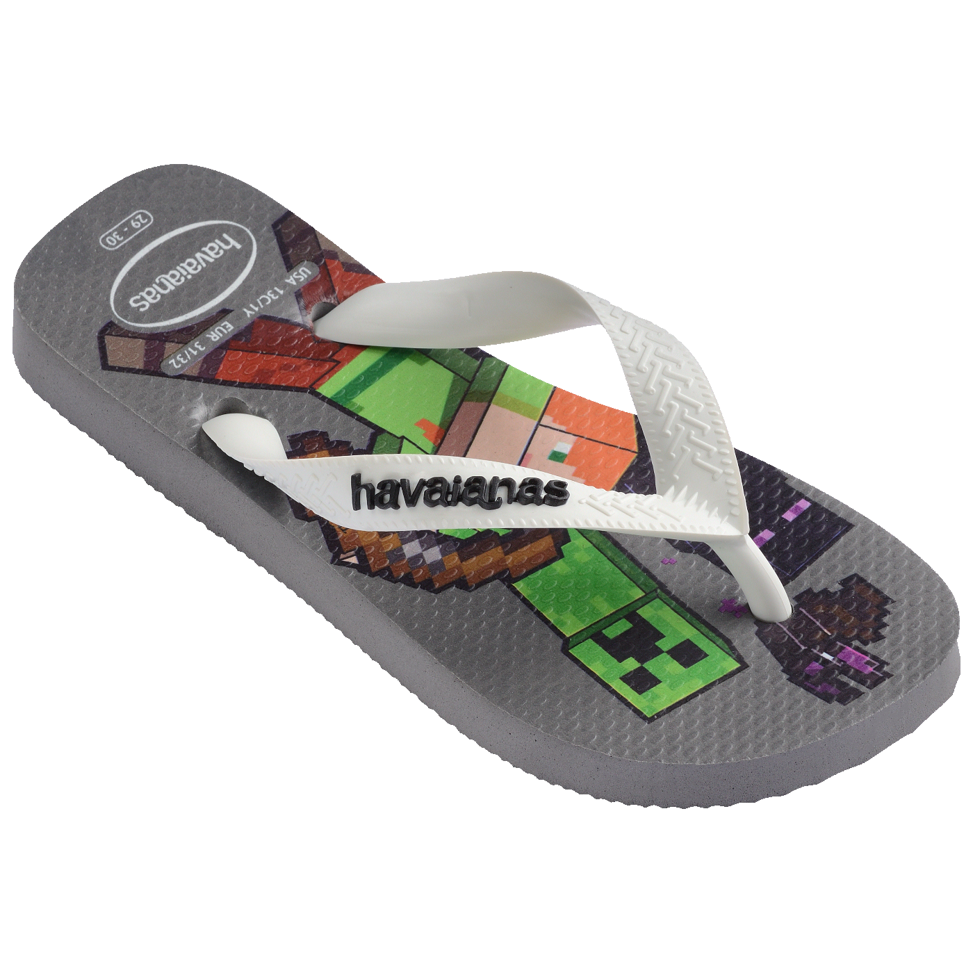 Chinelo Havaianas Infantil Minecraft