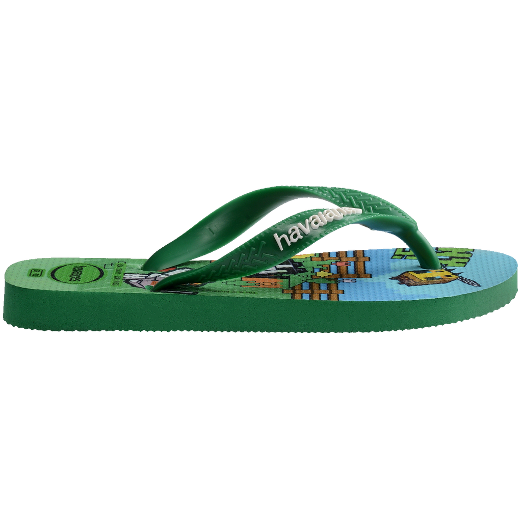 Chinelo Havaianas Infantil Minecraft