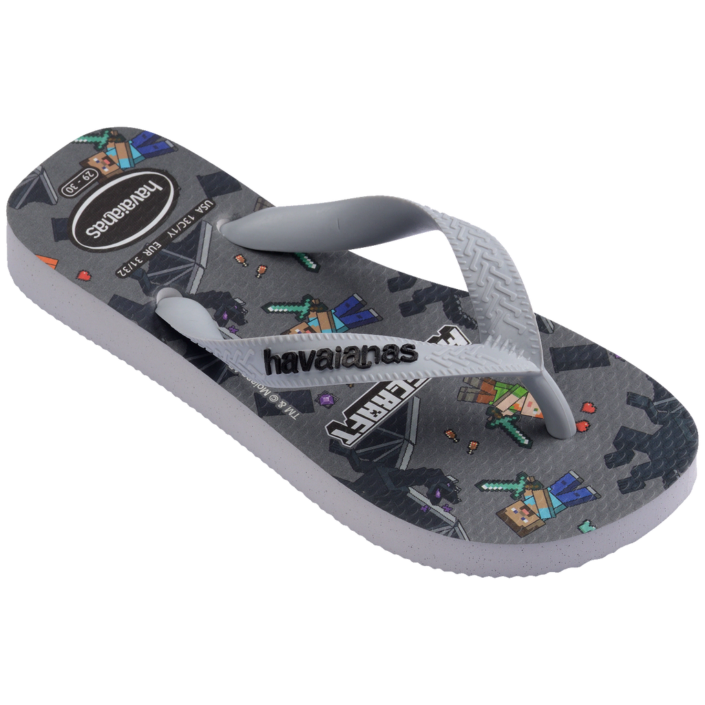 Chinelo Havaianas Infantil Minecraft