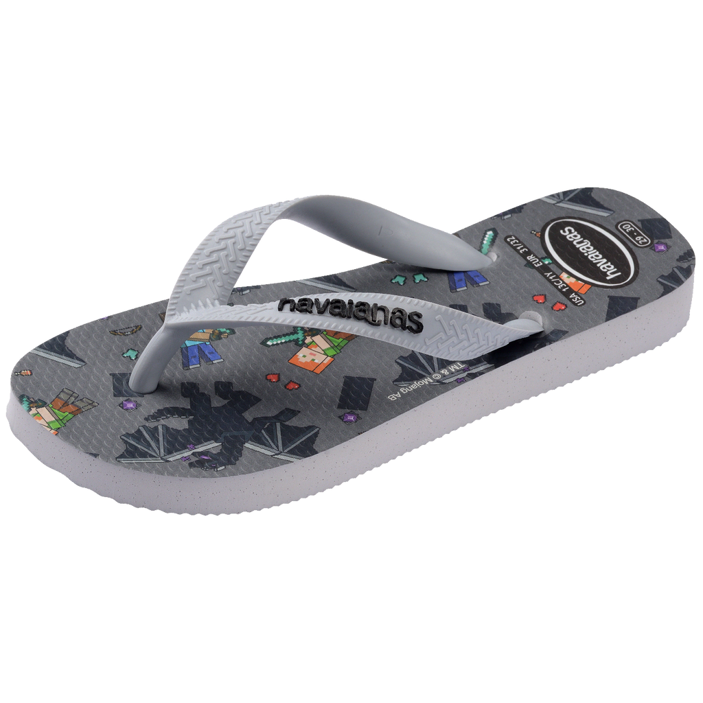 Chinelo Havaianas Infantil Minecraft