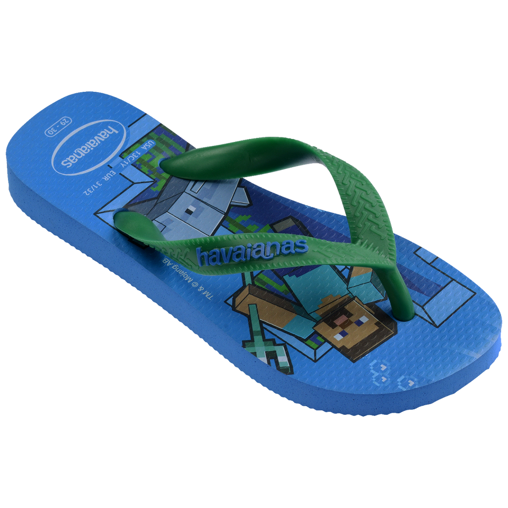 Chinelo Havaianas Infantil Minecraft
