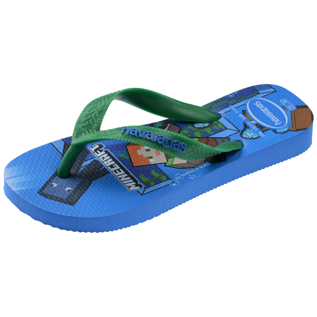 Chinelo Havaianas Infantil Minecraft
