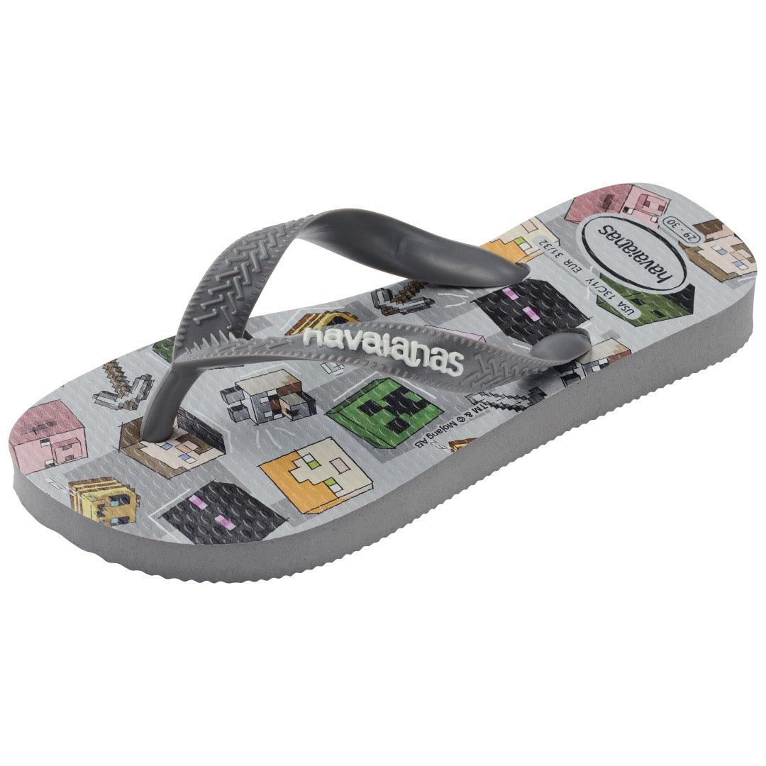 Chinelo Havaianas Infantil Minecraft