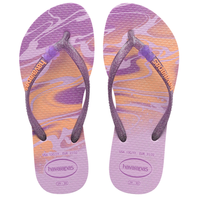 Chinelo Havaianas Infantil Slim Glitter II