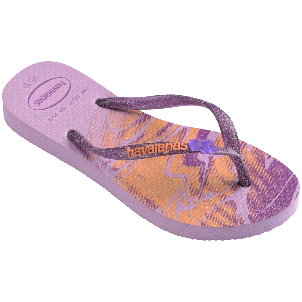 Chinelo Havaianas Infantil Slim Glitter II