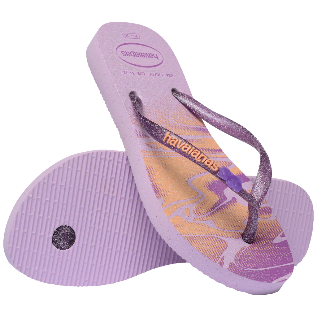 Chinelo Havaianas Infantil Slim Glitter II