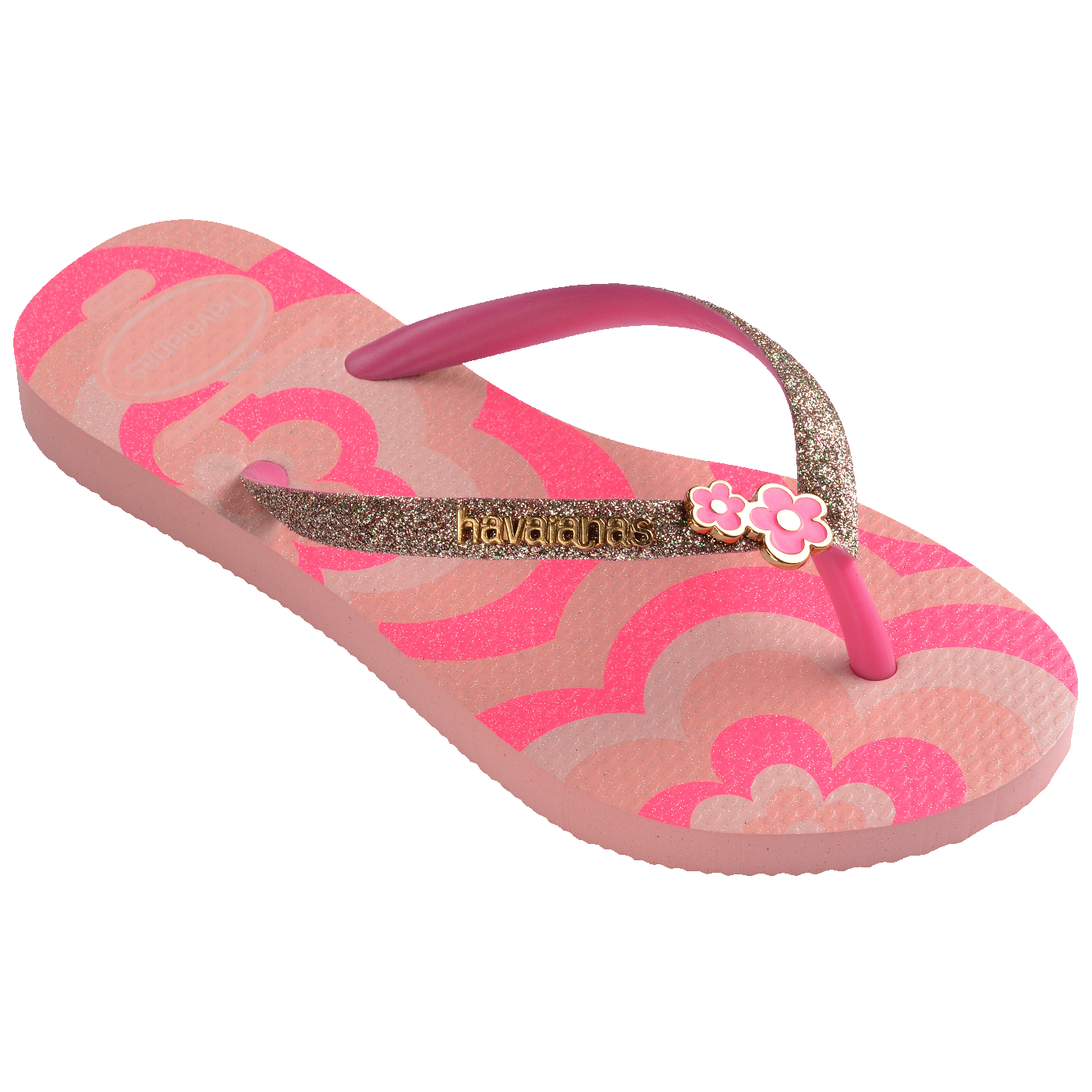 Chinelo Havaianas Infantil Slim Glitter II