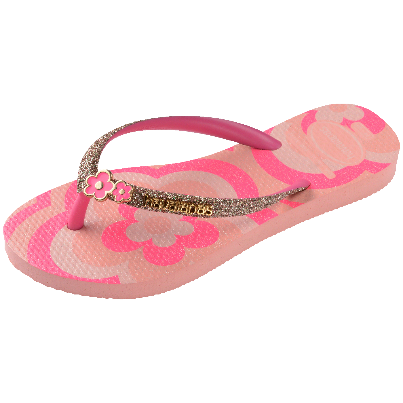 Chinelo Havaianas Infantil Slim Glitter II