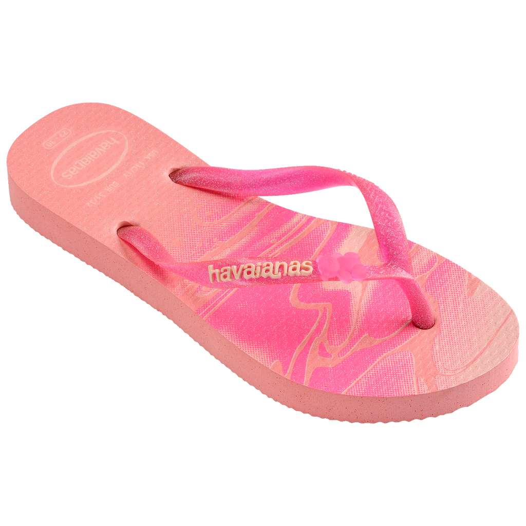 Chinelo Havaianas Infantil Slim Glitter II