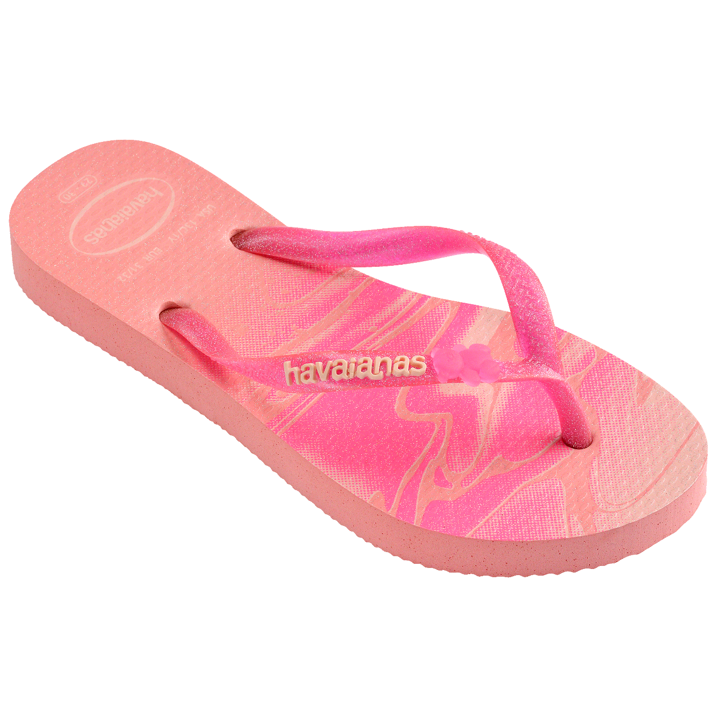 Chinelo Havaianas Infantil Slim Glitter II
