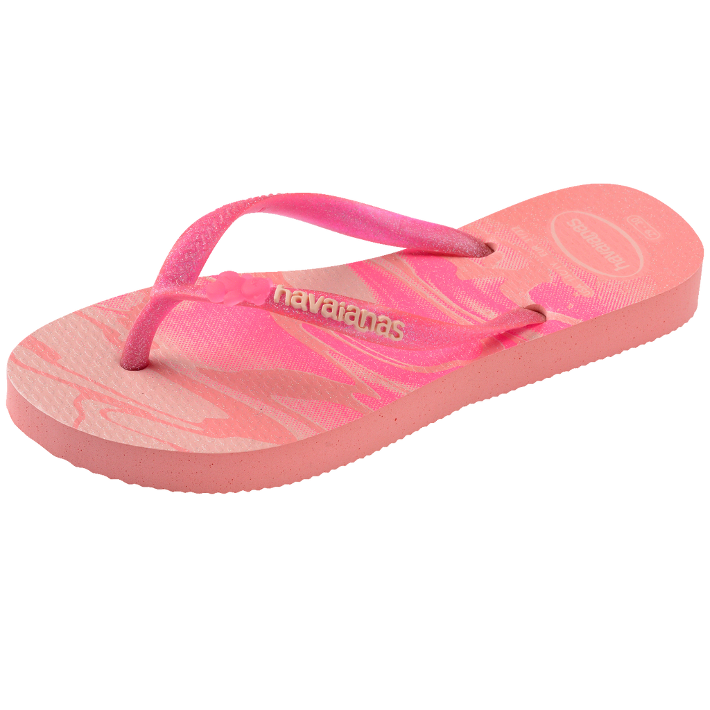 Chinelo Havaianas Infantil Slim Glitter II